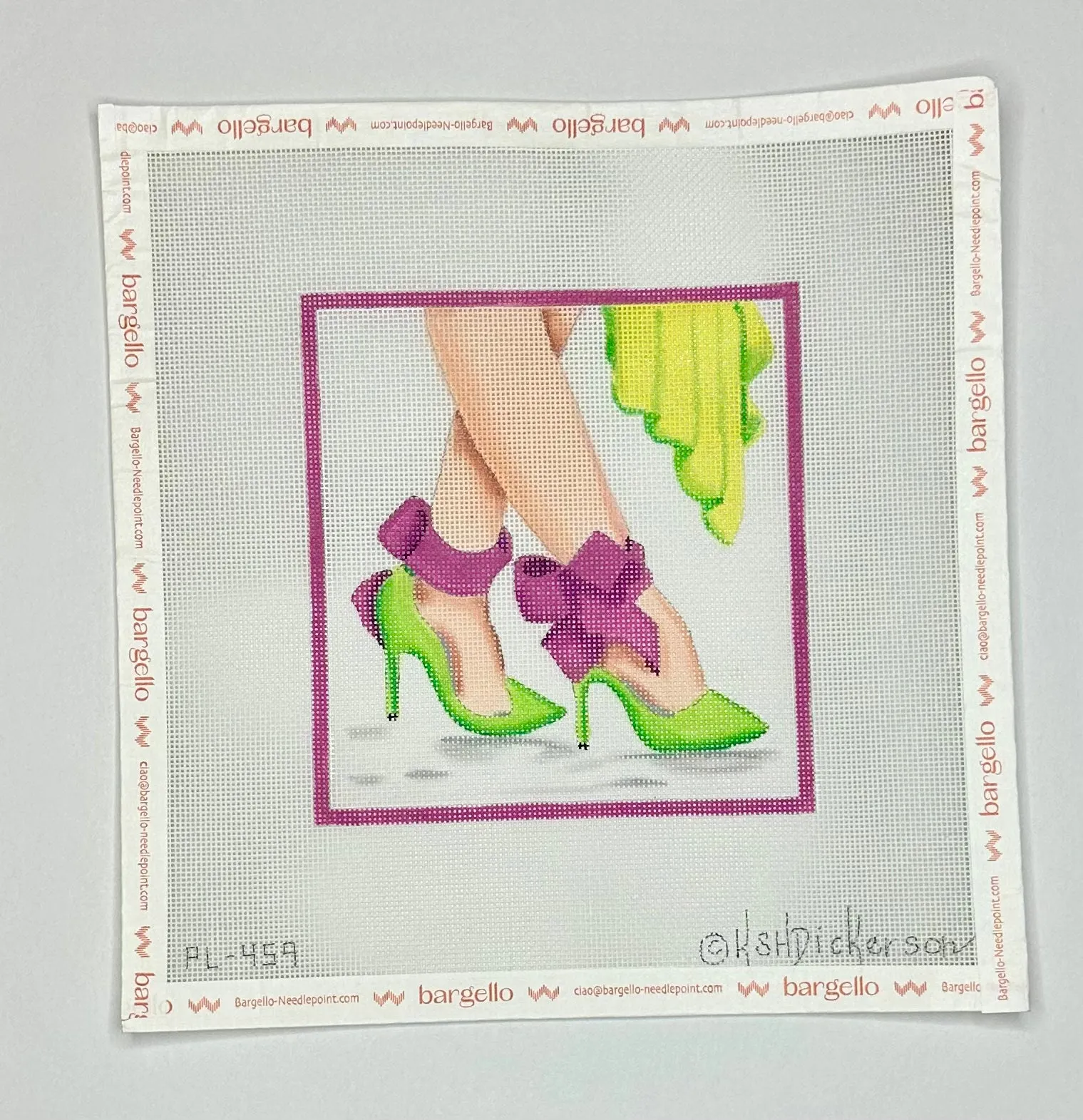 Here's Looking at Shoe - High Heels w/Ankle-Strap Bows