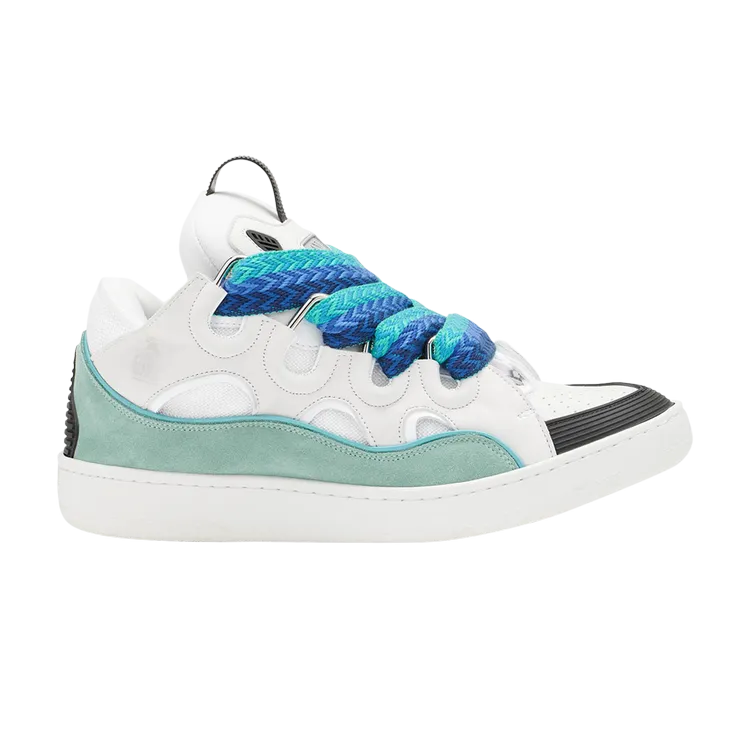 Lanvin Curb Sneaker 'White Green', white