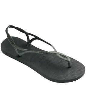 Luna Flip Flops in Olive Green