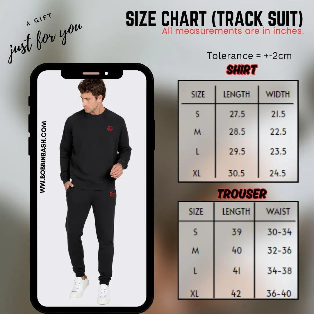 Men Black Tracksuit