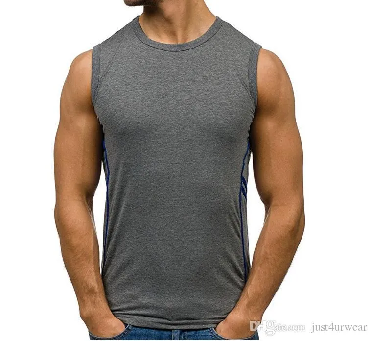Men Casual Vests Athletic Active Tank Tops Camouflage Slim Fit Sleeveless Tshirts Tops