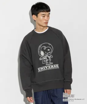 【MEN】PEANUTSオーバーダイスウェット UNIVERSE
