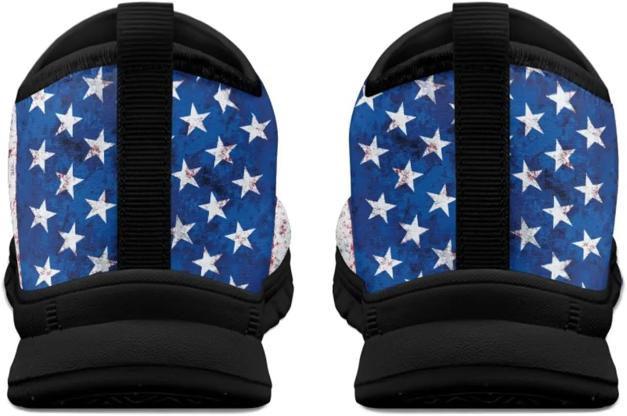 Mens Slip on Shoes Casual Loafers Running Sneakers Slip on Walking Sneakers with Black EVA Sole