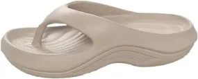 Mmoneyake Arch Support Flip Flops for Men & Women Comfortable Walking Thong Sandals Plantar Fasciitis Orthopedic Sandals Arch Support Recovery Flip Flops Pillow Soft Summer Beach Shoes Cloud Slides