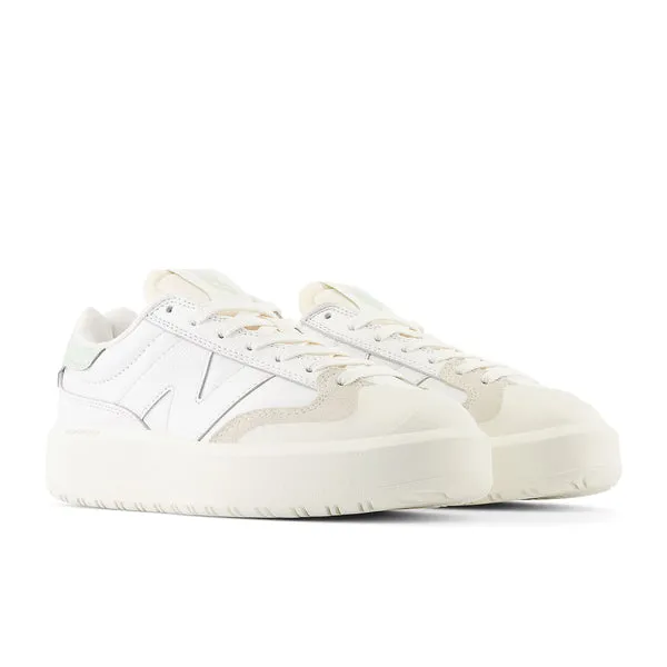 New Balance CT302 'White Silver Moss' sneakers, white
