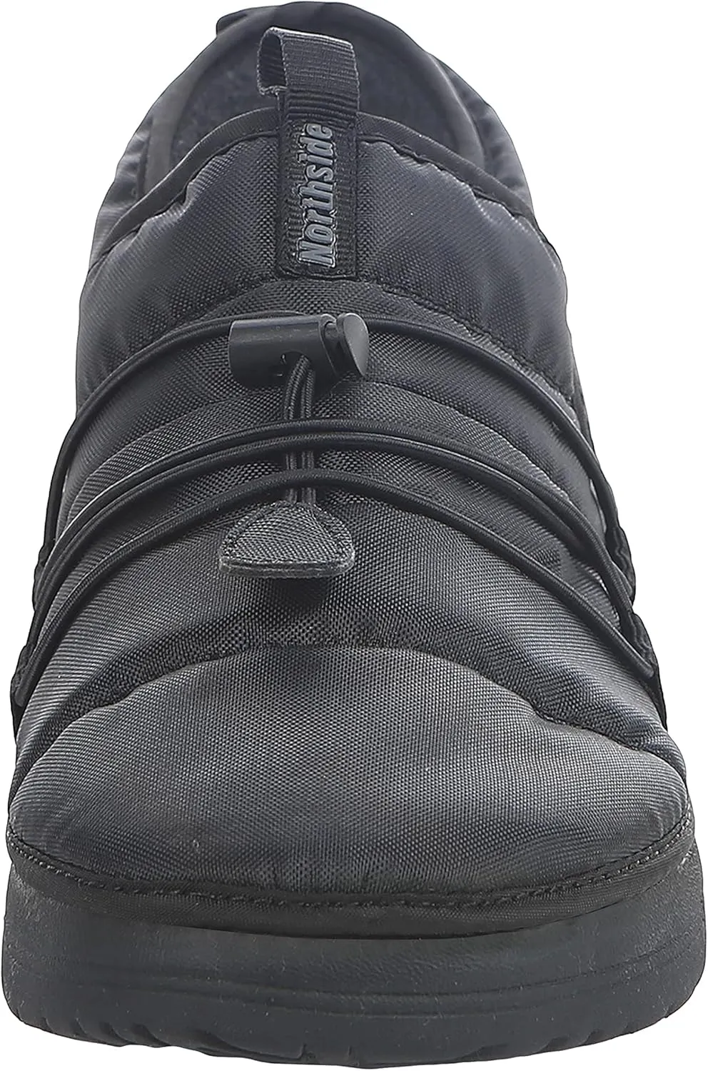 Northside Mens Rainier Mid Camp Slipper - Indoor Outdoor House Shoes Plush Slip on Outdoor High Traction Footwear