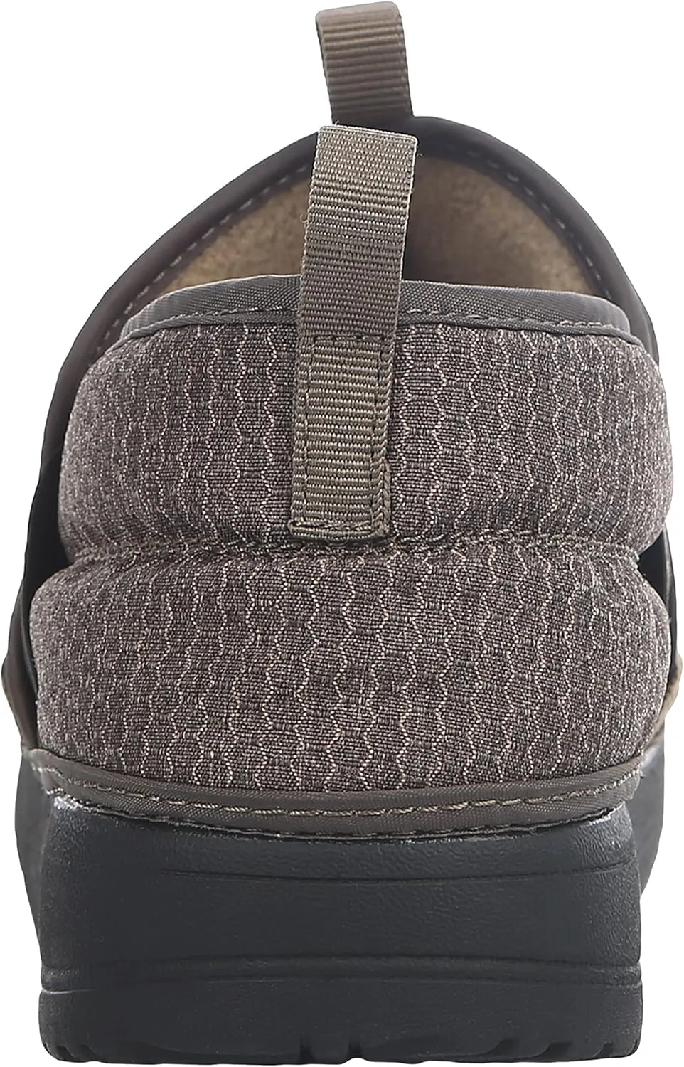 Northside Mens Rainier Mid Camp Slipper - Indoor Outdoor House Shoes Plush Slip on Outdoor High Traction Footwear