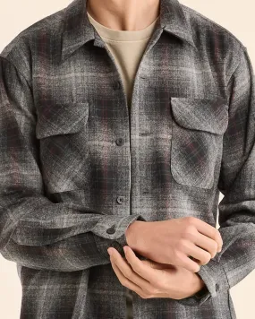Pendleton Mens Charcoal Mix Wool Sweater RA790-32659