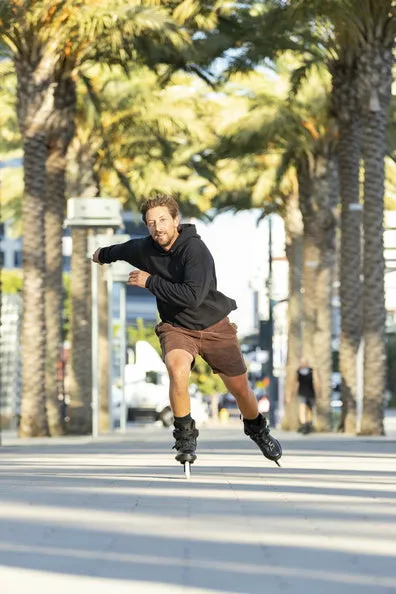POWERSLIDE Next Core Black 110 Urban Inline Skates - High-Performance, Stylish Roller Skates for City Adventures