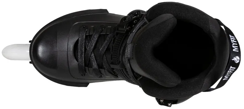 POWERSLIDE Next Core Black 110 Urban Inline Skates - High-Performance, Stylish Roller Skates for City Adventures