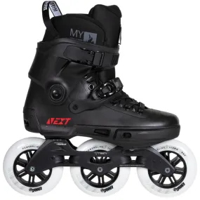 POWERSLIDE Next Core Black 110 Urban Inline Skates - High-Performance, Stylish Roller Skates for City Adventures