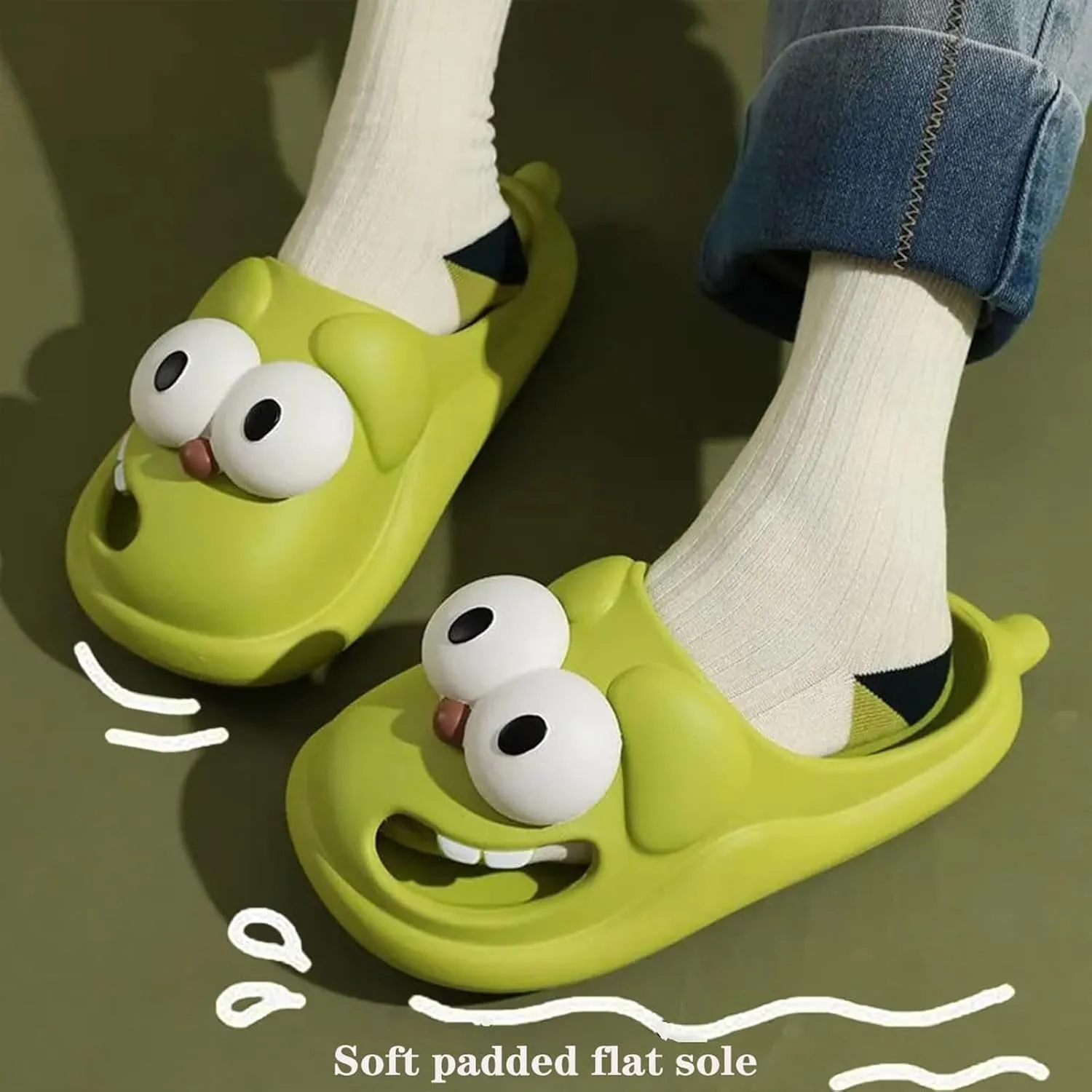Women's Slides Non Slip House Slippers Indoor Outdoor Comfortable Slides Sandals Women's Fashion Slippers